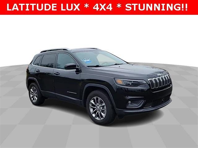 used 2021 Jeep Cherokee car, priced at $27,714