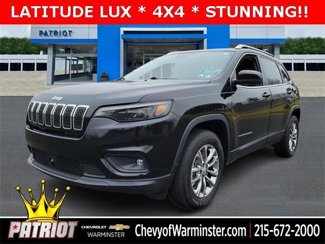 used 2021 Jeep Cherokee car, priced at $27,714