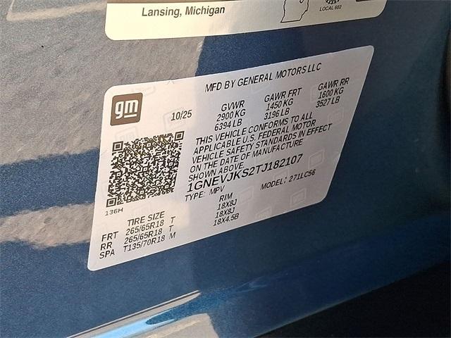 new 2026 Chevrolet Traverse car, priced at $51,704