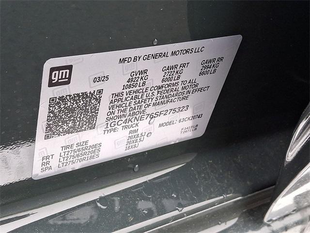 new 2025 Chevrolet Silverado 2500 car, priced at $64,744