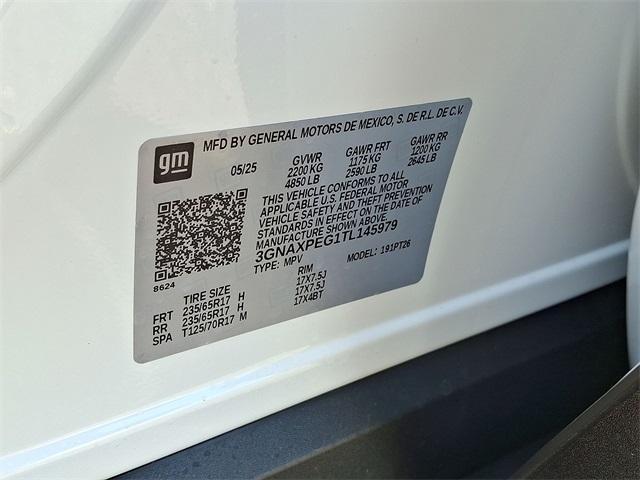 new 2026 Chevrolet Equinox car, priced at $34,565
