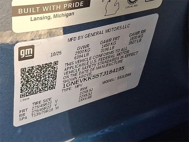 new 2026 Chevrolet Traverse car, priced at $60,313