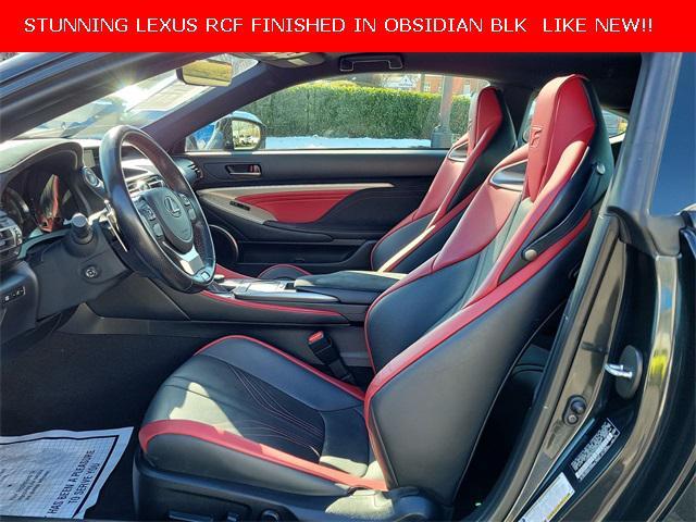 used 2021 Lexus RC F car, priced at $59,894