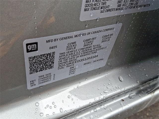 new 2025 Chevrolet Silverado 1500 car, priced at $64,605