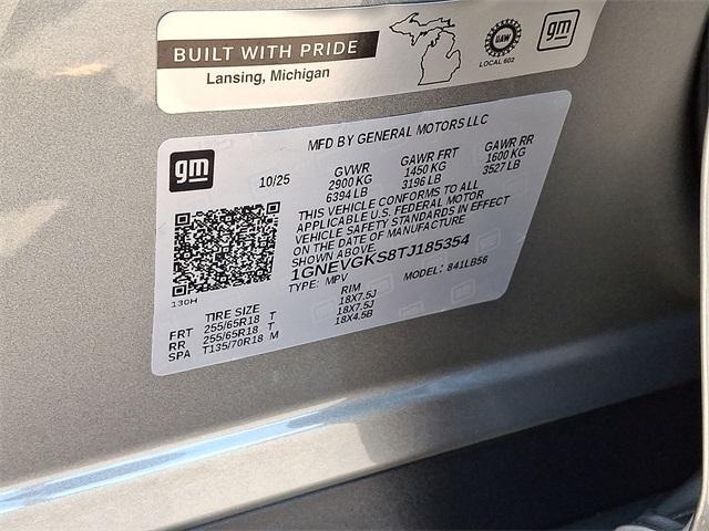 new 2026 Chevrolet Traverse car, priced at $45,391