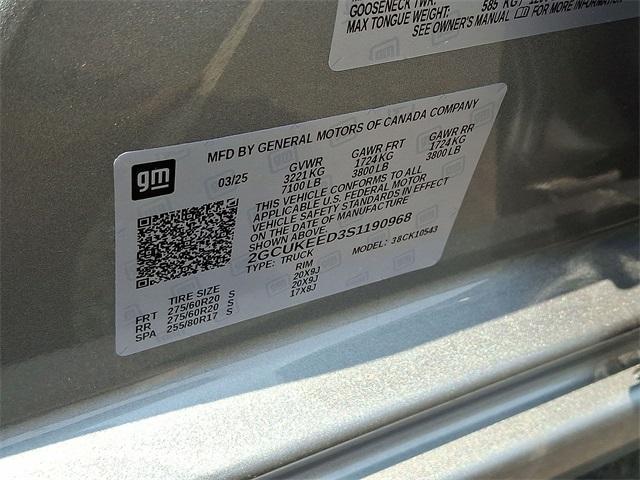 new 2025 Chevrolet Silverado 1500 car, priced at $61,975