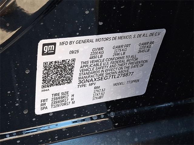 new 2026 Chevrolet Equinox car, priced at $40,202