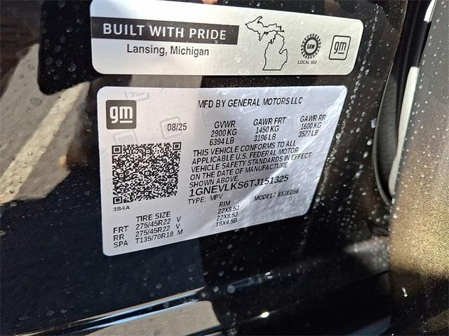 new 2026 Chevrolet Traverse car, priced at $58,476