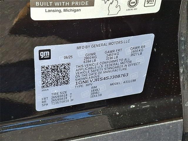 new 2025 Chevrolet Traverse car, priced at $50,190