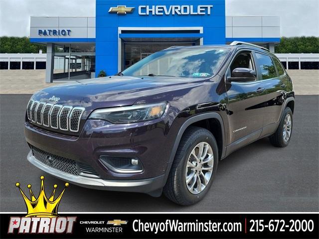 used 2021 Jeep Cherokee car, priced at $22,917