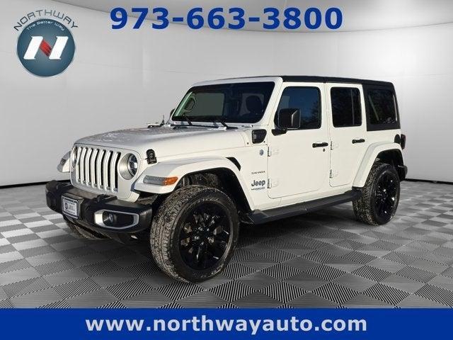 used 2021 Jeep Wrangler Unlimited 4xe car, priced at $29,997