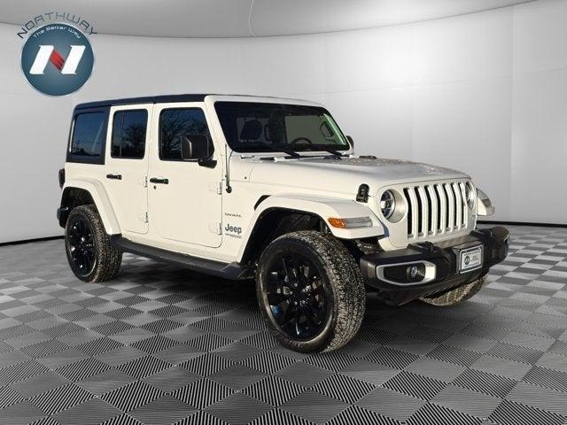 used 2021 Jeep Wrangler Unlimited 4xe car, priced at $29,997