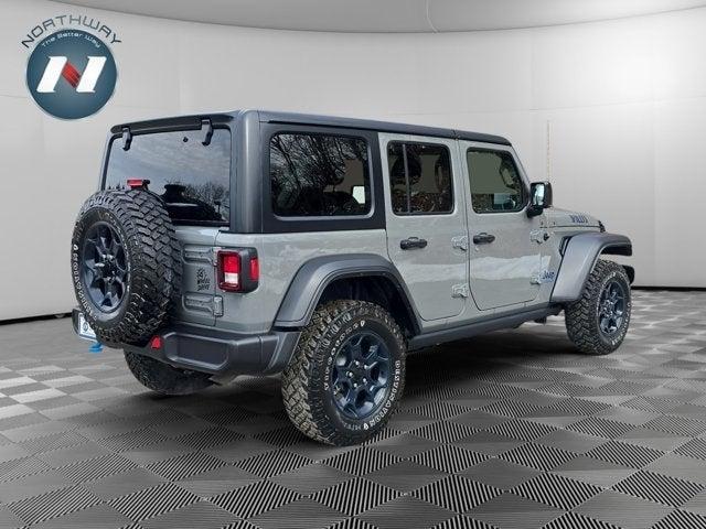 used 2023 Jeep Wrangler 4xe car, priced at $29,897