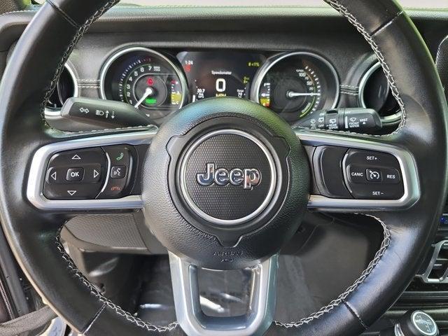 used 2022 Jeep Wrangler Unlimited 4xe car, priced at $32,997