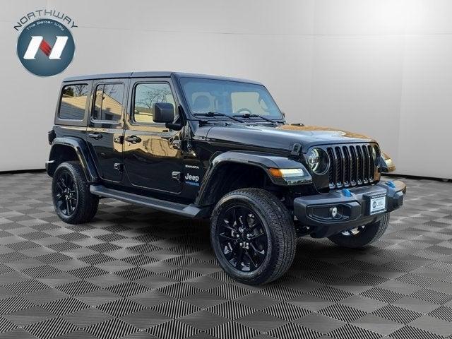 used 2022 Jeep Wrangler Unlimited 4xe car, priced at $31,997