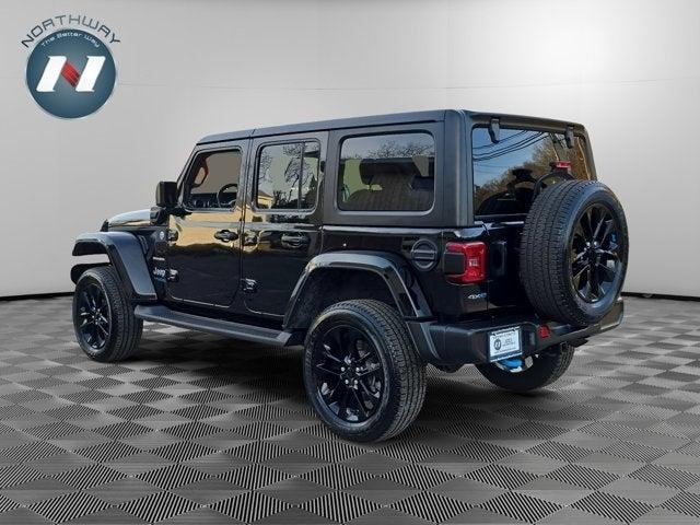 used 2022 Jeep Wrangler Unlimited 4xe car, priced at $31,997