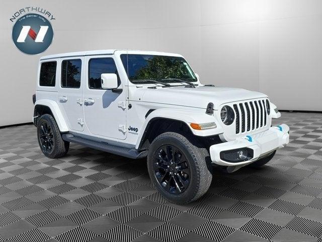 used 2021 Jeep Wrangler Unlimited 4xe car, priced at $35,997