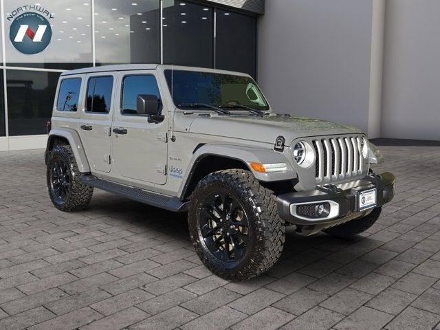 used 2021 Jeep Wrangler Unlimited 4xe car, priced at $31,697