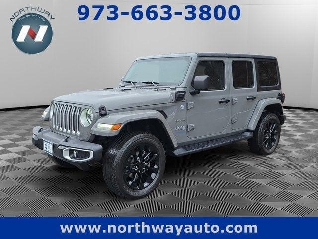 used 2021 Jeep Wrangler Unlimited 4xe car, priced at $29,997