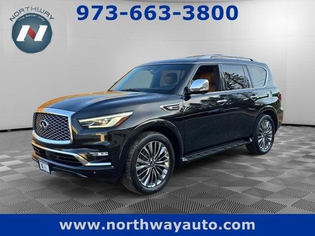 used 2021 INFINITI QX80 car, priced at $41,997