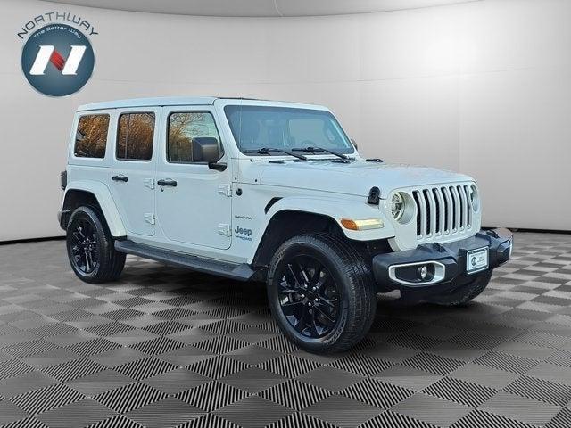 used 2021 Jeep Wrangler Unlimited 4xe car, priced at $30,997