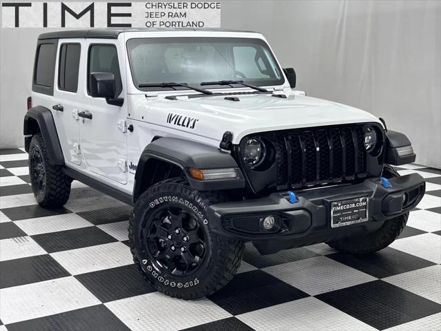 used 2023 Jeep Wrangler 4xe car, priced at $31,994