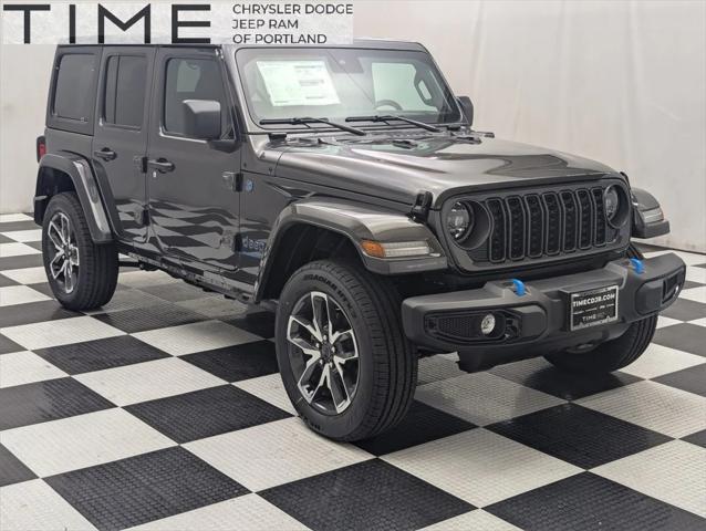 new 2024 Jeep Wrangler 4xe car, priced at $48,870