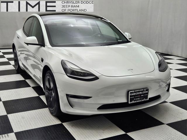 used 2022 Tesla Model 3 car, priced at $29,028