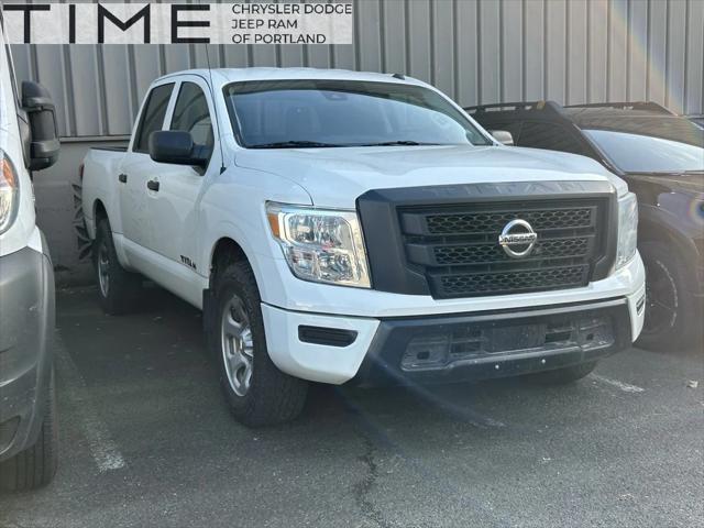 used 2021 Nissan Titan car, priced at $27,499