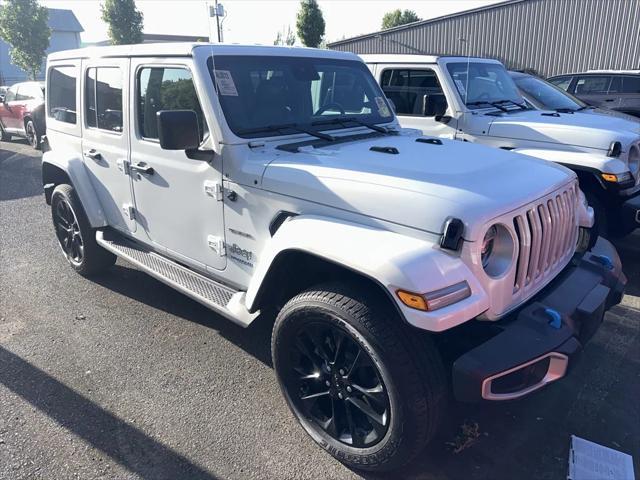 used 2022 Jeep Wrangler Unlimited 4xe car, priced at $36,988