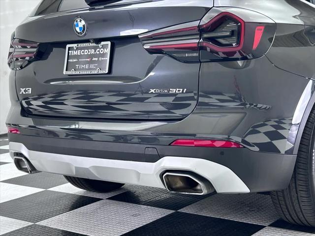 used 2023 BMW X3 car, priced at $34,706