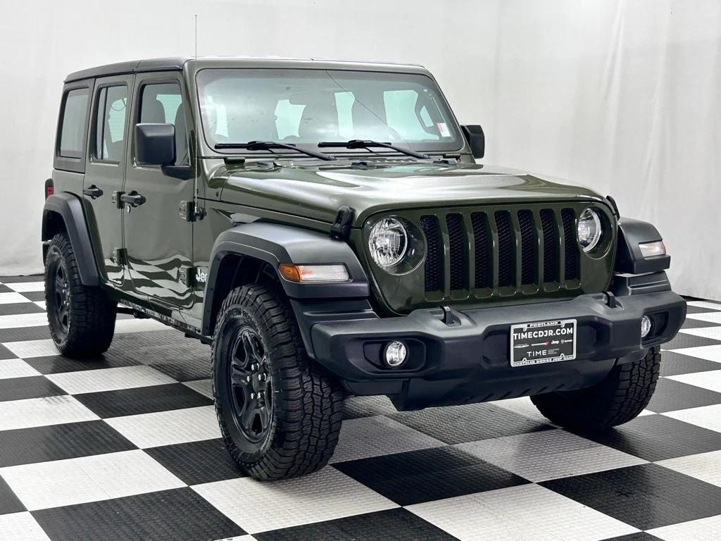 used 2020 Jeep Wrangler Unlimited car, priced at $26,998