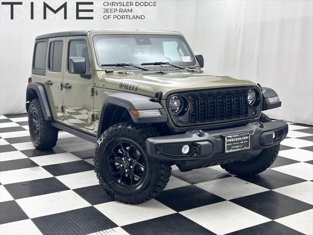 new 2025 Jeep Wrangler car, priced at $49,490