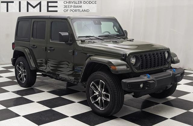 new 2024 Jeep Wrangler 4xe car, priced at $45,400