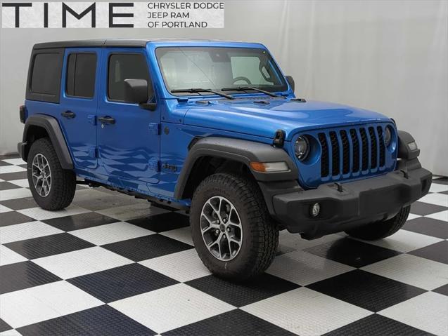 new 2024 Jeep Wrangler car, priced at $44,485