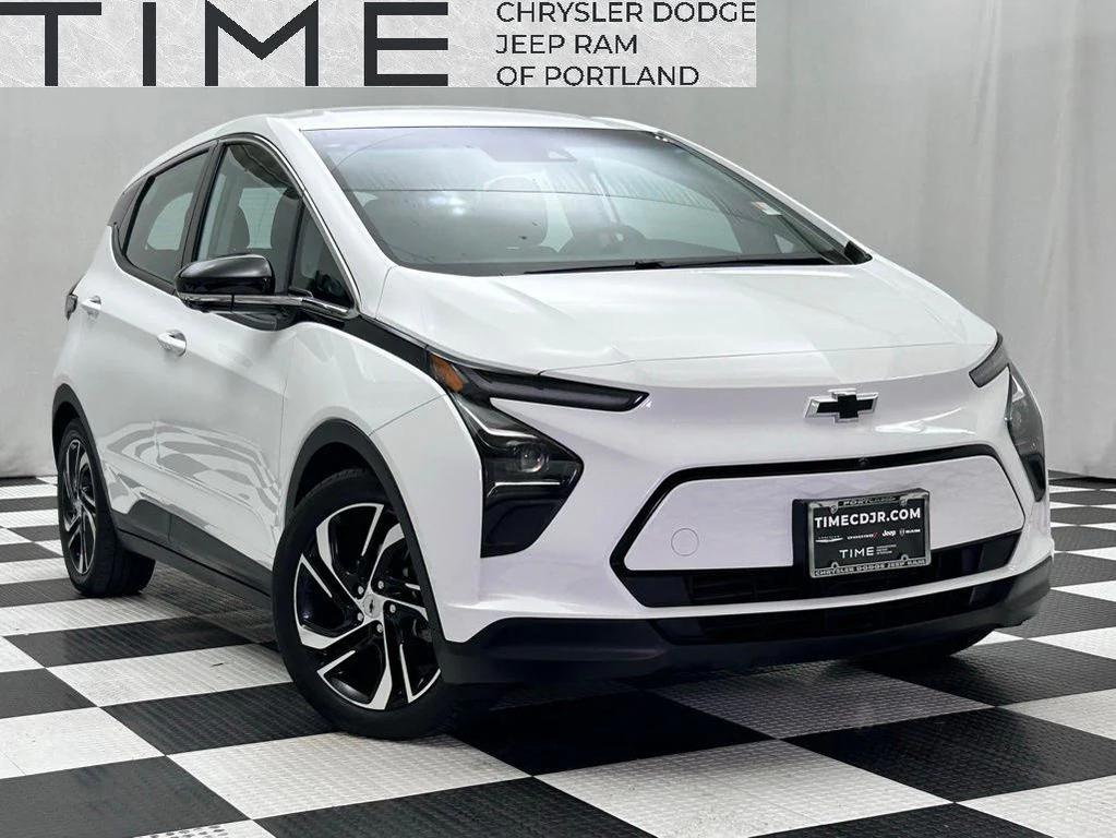 used 2022 Chevrolet Bolt EV car, priced at $18,858