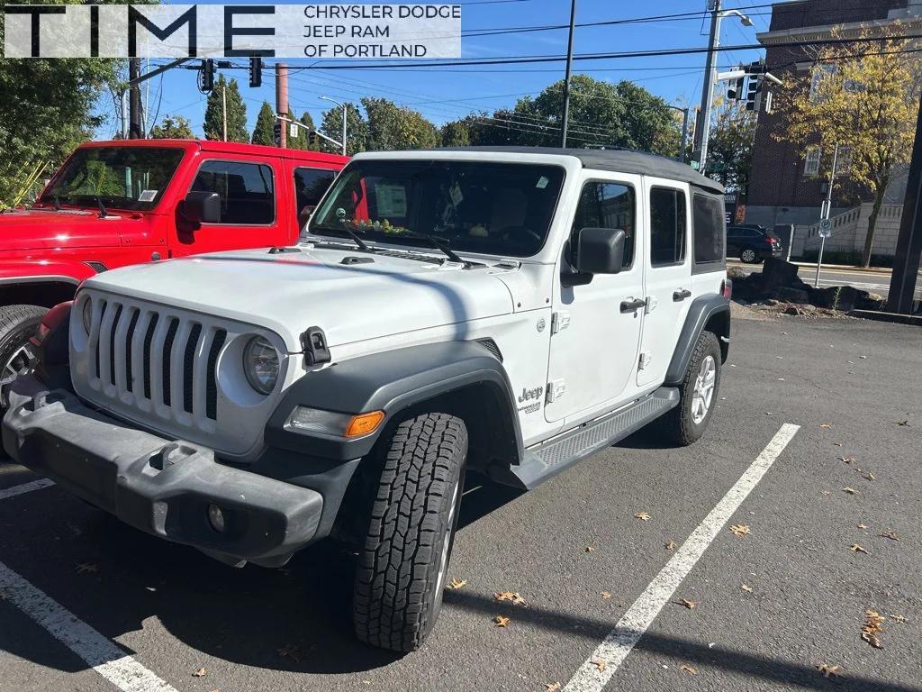 used 2018 Jeep Wrangler Unlimited car, priced at $23,899