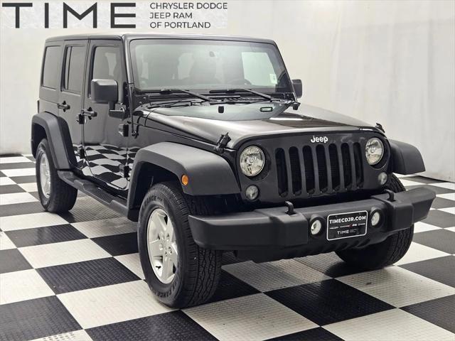 used 2014 Jeep Wrangler Unlimited car, priced at $21,877