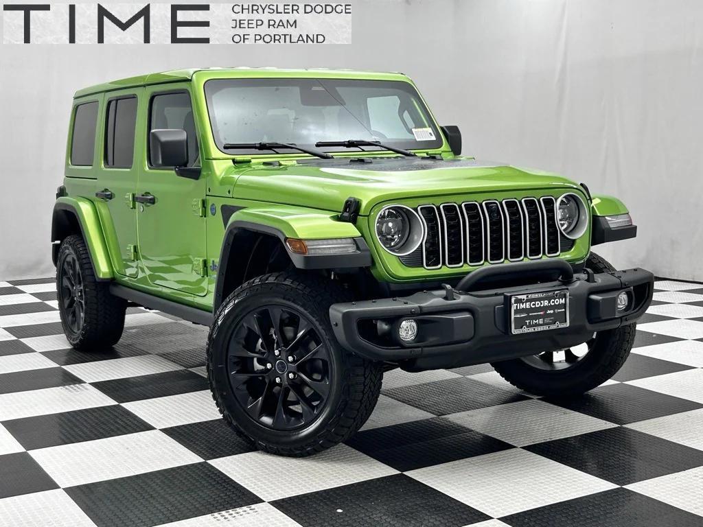 new 2025 Jeep Wrangler 4xe car