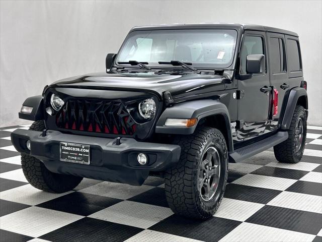 used 2018 Jeep Wrangler Unlimited car, priced at $24,925