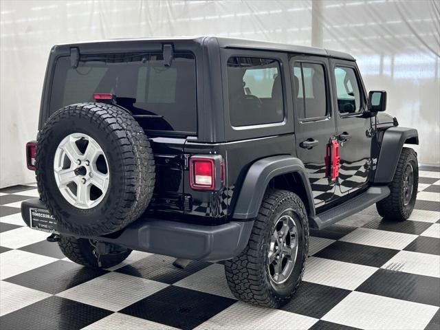 used 2018 Jeep Wrangler Unlimited car, priced at $24,925