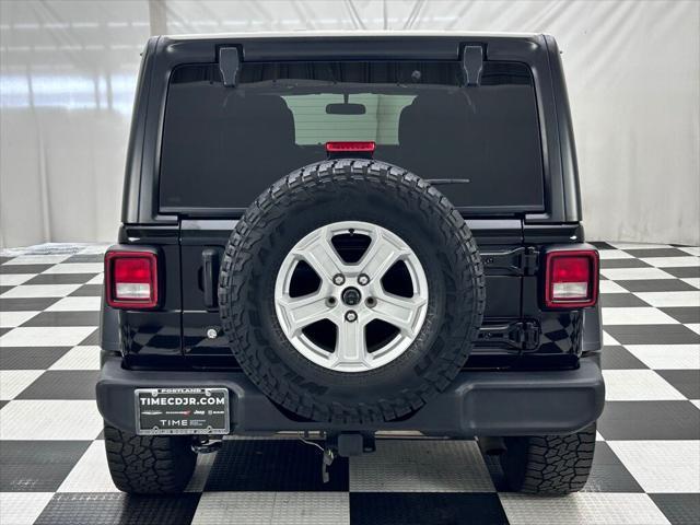 used 2018 Jeep Wrangler Unlimited car, priced at $24,925