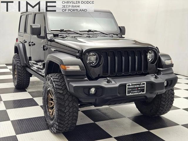 used 2020 Jeep Wrangler Unlimited car, priced at $27,999