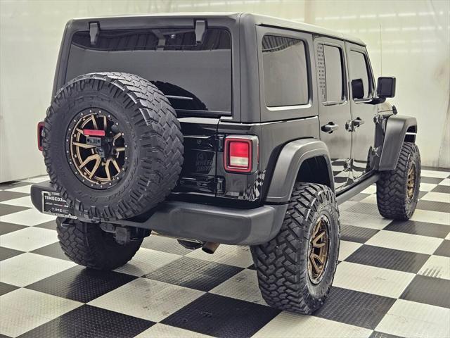 used 2020 Jeep Wrangler Unlimited car, priced at $27,999