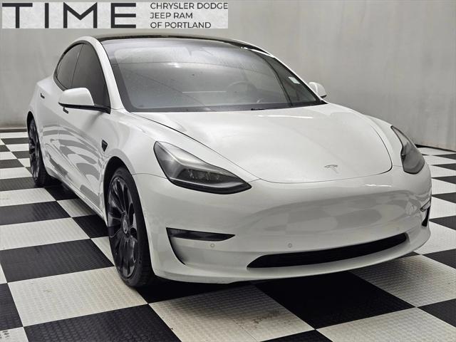 used 2021 Tesla Model 3 car, priced at $27,488