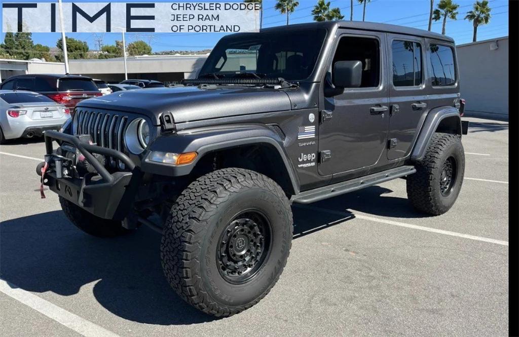 used 2019 Jeep Wrangler Unlimited car, priced at $28,993