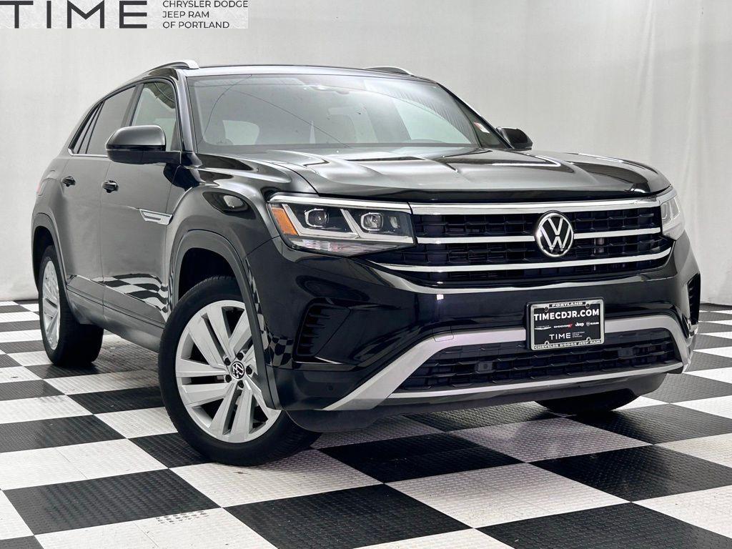 used 2021 Volkswagen Atlas Cross Sport car, priced at $24,699