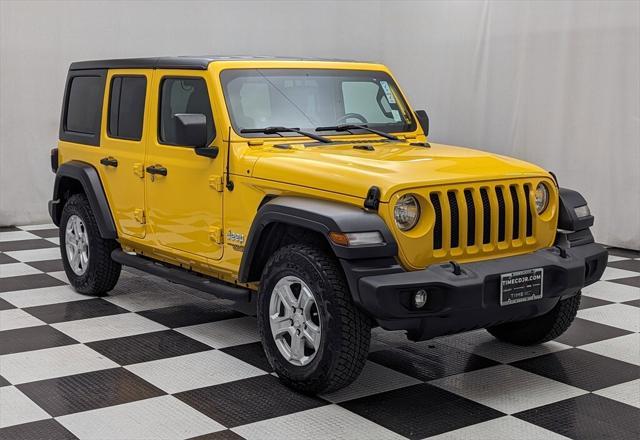 used 2019 Jeep Wrangler Unlimited car, priced at $28,898