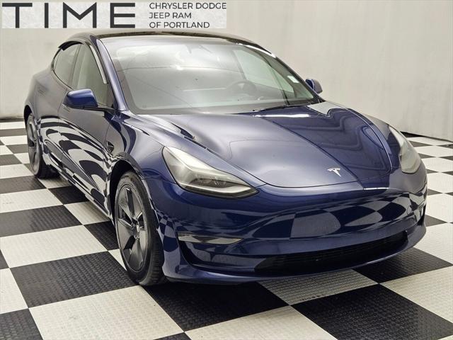 used 2023 Tesla Model 3 car, priced at $28,799