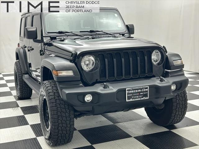 used 2021 Jeep Wrangler Unlimited car, priced at $30,899